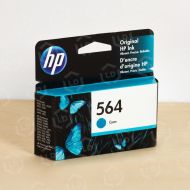HP Original 564 Cyan Ink Cartridge, CB318WN