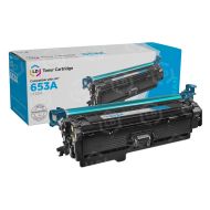 LD Compatible Cyan Toner Cartridge for HP 653A