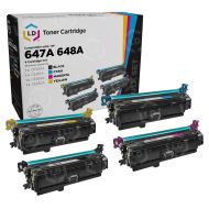 LD Remanufactured Toners for HP 648A Cartridges (Bk, C, M, Y)