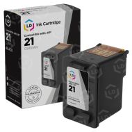 LD Remanufactured Black Ink Cartridge for HP 21 (C9351AN)