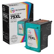 LD Remanufactured HY Tri-Color Ink Cartridge for HP 75XL (CB338WN)